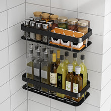 Load image into Gallery viewer, Bathroom Shelves No-drill Wall Mount Corner Shelf Shower Storage Rack