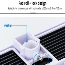 Load image into Gallery viewer, Bathroom Shower Storage Rack Organizer Pole Shelves Shampoo Tray Stand