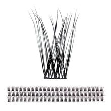 Load image into Gallery viewer, Diy Eyelash Extension Segmented Flase Lashes Dramatic Lash Bundles