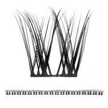 Load image into Gallery viewer, Diy Eyelash Extension Segmented Flase Lashes Dramatic Lash Bundles
