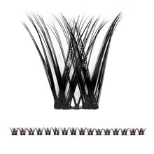 Load image into Gallery viewer, Diy Eyelash Extension Segmented Flase Lashes Dramatic Lash Bundles