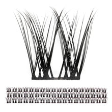 Load image into Gallery viewer, Diy Eyelash Extension Segmented Flase Lashes Dramatic Lash Bundles