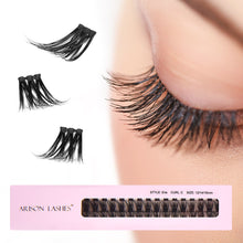 Load image into Gallery viewer, Diy Eyelash Extension Segmented Flase Lashes Dramatic Lash Bundles