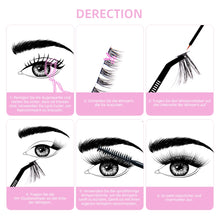 Load image into Gallery viewer, Diy Eyelash Extension Segmented Flase Lashes Dramatic Lash Bundles