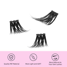 Load image into Gallery viewer, Diy Eyelash Extension Segmented Flase Lashes Dramatic Lash Bundles