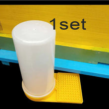 Load image into Gallery viewer, Beekeeping Bee Feeder Honey Bee Feeders Drinking Water Waterer Watering Bees Tools Supplies Feeding Plastic bee Drinker Tool