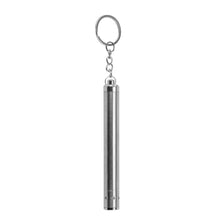 Load image into Gallery viewer, Stainless Keychain Flashlight Tactical Flashlight