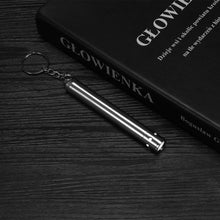 Load image into Gallery viewer, Stainless Keychain Flashlight Tactical Flashlight