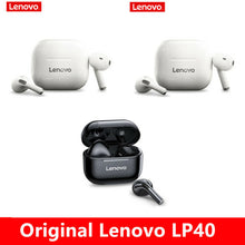 Load image into Gallery viewer, Original Lenovo Lp40 Wireless Headphones Tws Bluetooth Earphones Touch