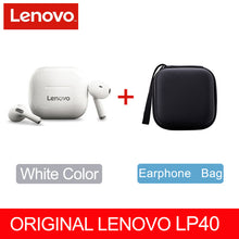 Load image into Gallery viewer, Original Lenovo Lp40 Wireless Headphones Tws Bluetooth Earphones Touch