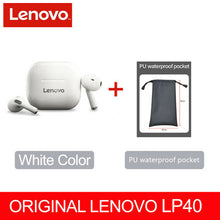 Load image into Gallery viewer, Original Lenovo Lp40 Wireless Headphones Tws Bluetooth Earphones Touch