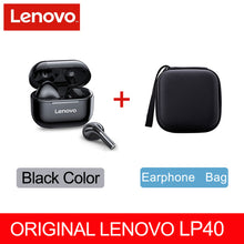 Load image into Gallery viewer, Original Lenovo Lp40 Wireless Headphones Tws Bluetooth Earphones Touch