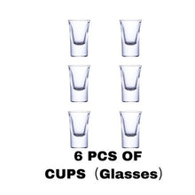 Load image into Gallery viewer, Shot Dispenser Wine Liquor 6 Shot Glass Dispenser And Holder Dispenser