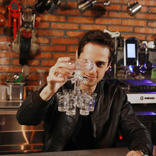 Load image into Gallery viewer, Shot Dispenser Wine Liquor 6 Shot Glass Dispenser And Holder Dispenser