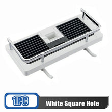 Load image into Gallery viewer, Shower Storage Holder Bathroom Shelf Pole Shelves Shampoo Tray Stand