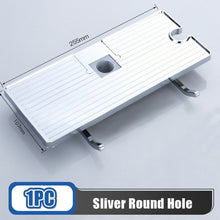 Load image into Gallery viewer, Shower Storage Holder Bathroom Shelf Pole Shelves Shampoo Tray Stand