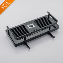 Load image into Gallery viewer, Vgx Bathroom Rod Shower Storage Shelf Rack Holder Organizer With Hooks