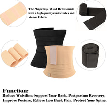 Load image into Gallery viewer, Waist Trainer For Women Snatch Me Up Bandage Wrap Lumbar Waist Support