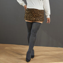 Load image into Gallery viewer, Women's Stockings Black White Striped Knee Socks Christmas Gifts Sexy