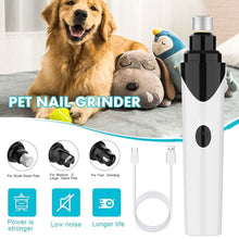 Load image into Gallery viewer, Pet Dog Cat Toe Nail Grinder Electric File Claws Clippers Grooming Trimmer Tool