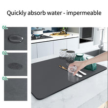Load image into Gallery viewer, Super Absorbent Kitchen Counter Drying Mat