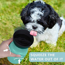 Load image into Gallery viewer, Foldable Cap Outdoor Dog Water Bottle