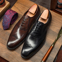 Load image into Gallery viewer, Men's Business Suits Oxford Brogue Shoes