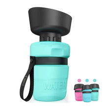 Load image into Gallery viewer, Foldable Cap Outdoor Dog Water Bottle