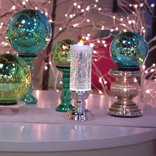 Load image into Gallery viewer, LED Christmas Candles With Pedestal