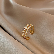 Load image into Gallery viewer, 2020 New Classic Zircon Circle Ring For Woman Sexy Finger Accessories Fashion Korean Jewelry Wedding Party Unusual Rings