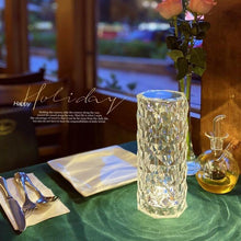 Load image into Gallery viewer, LED Crystal Table Lamp