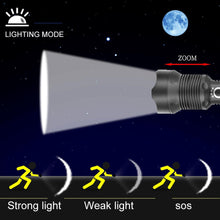 Load image into Gallery viewer, Most Powerful LED Flashlight/XHP50