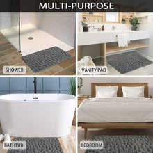 Load image into Gallery viewer, Cobblestone Embossed Bathroom Bath Mat Non-slip Carpets