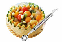 Load image into Gallery viewer, WOWZY RED/STELL Watermelon or any Melon Slicer and Cake With Mellon
