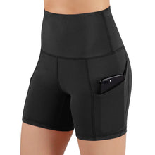 Load image into Gallery viewer, Jolie High-Waisted Athletic Shorts with Hip Pockets
