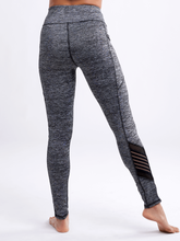 Load image into Gallery viewer, High-Waisted Pilates Leggings with Side Pockets &amp; Mesh Panels
