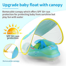 Load image into Gallery viewer, Baby Swimming Float With Canopy Inflatable Infant Floating Ring Kids Swim Pool Accessories Circle Bathing Summer Toys
