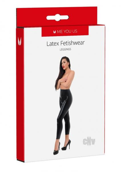 Myu Latex Leggings Sm Black