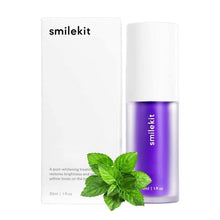 Load image into Gallery viewer, 30ml V34 Purple Whitening Toothpaste Remove Stains Reduce Yellowing
