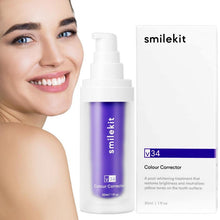 Load image into Gallery viewer, 30ml V34 Purple Whitening Toothpaste Remove Stains Reduce Yellowing
