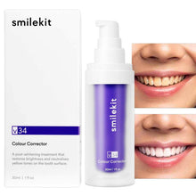 Load image into Gallery viewer, 30ml V34 Purple Whitening Toothpaste Remove Stains Reduce Yellowing
