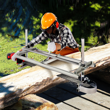 Load image into Gallery viewer, VEVOR Chainsaw Mill, Portable Sawmill 14&quot;-36&quot; Guide Bar, Galvanized Steel Chainsaw Planking Mill with 0.2&quot;-11.81&quot; Cutting Thickness, Wood Lumber Cross Cutting Saw Mill for Builders and Woodworkers
