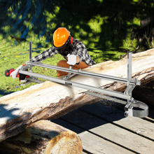 Load image into Gallery viewer, VEVOR Chainsaw Mill, Portable Sawmill 14&quot;-48&quot; Guide Bar, Galvanized Steel Chainsaw Planking Mill with 0.2&quot;-11.81&quot; Cutting Thickness, Wood Lumber Cross Cutting Saw Mill for Builders and Woodworkers
