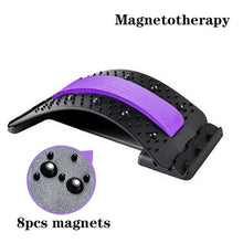 Load image into Gallery viewer, Back Massager Magnetotherapy Multi Level Adjustable Stretcher Waist
