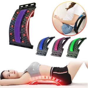 Back Massager Magnetotherapy Multi Level Adjustable Stretcher Waist