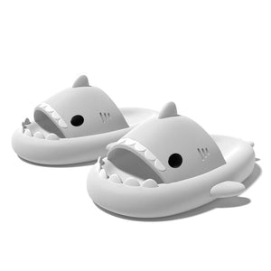 Shark Slippers Soft Beach Cloud Platform Women Indoor Bathroom Slides