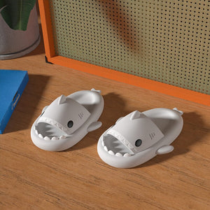 Shark Slippers Soft Beach Cloud Platform Women Indoor Bathroom Slides