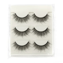 Load image into Gallery viewer, Half Eey Lashes 3/5/10 Pairs New Faux Mink Lashes Natural False
