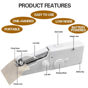 Mini Electric Sewing Machine Free Shipping | Portable Sewing Machine