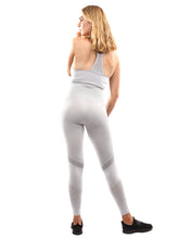 Load image into Gallery viewer, Helia Seamless Leggings &amp; Sports Bra Set - Grey
